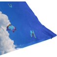 thumbnail image 7 of Bright Butterflies Flying The Blue Sky Velvet Oblong Lumbar Plush Throw Pillow Cover/Shams Cushion Case - 16x24in - Decorative Invisible Zipper Design for Couch Sofa Pillowcase Only, 7 of 7