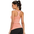 thumbnail image 4 of Uniexcosm Women's Maternity Tank for Pregnancy Workout Yoga Sleeveless Tops, 4 of 5