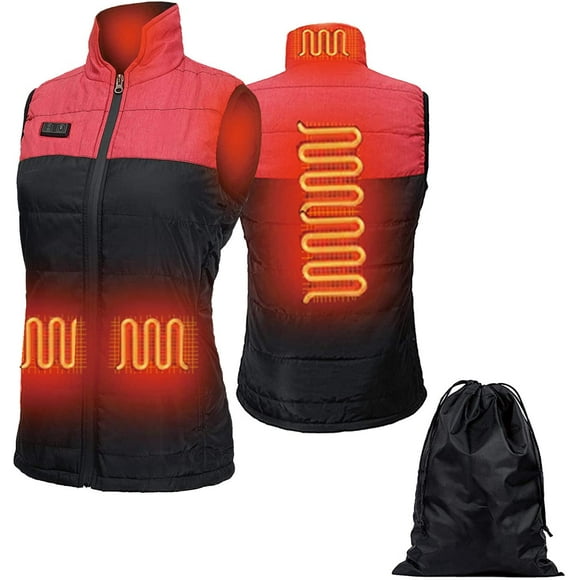 Heated Vest for Women, Lightweight Winter Warm Vests with USB Insert for Outdoor Activities