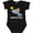 AB-Black, variant on Huntington Beach California Boys or Girls Baby Bodysuit