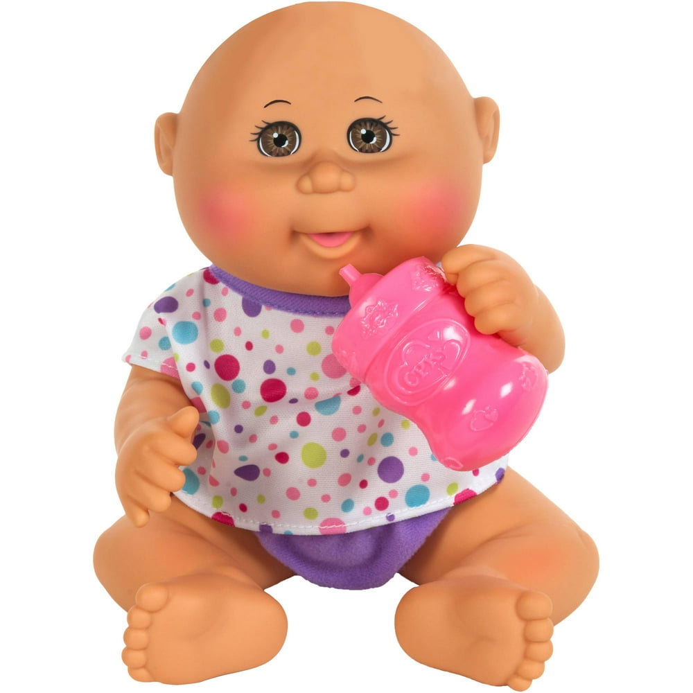 Cabbage Patch Kids 11" Drink N' Wet Newborn, Girl, Hair