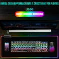 thumbnail image 2 of Oversized LED Mouse Mat Durability Large Mousepad for Smooth Gameplay Pad, 2 of 11