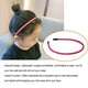thumbnail image 3 of Jumpingount Accesorios para el cabello para niños, varios colores, moda, ala fina, brillante, herramienta de estilismo para niñas, vestido, regalo, Accesorio para el cabello Rosa roja Jumpingount AP011313-06B, 3 of 6