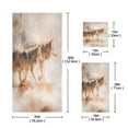 thumbnail image 3 of 3 Piece Bath Towels Set Bath Towel, Hand Towel and Face Towel for Bathroom, Gym, Hotel Abstract Wild Animals, 3 of 8