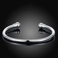thumbnail image 3 of Women's Jewelry Bracelet, Fashion Simple Open Bangles Two Bead Cuff Jewelry for Women, 3 of 8