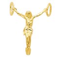 thumbnail image 1 of FB Jewels 14K Yellow Gold Jesus Christ Body Pendant 20mm X 15mm, 1 of 1