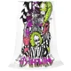 thumbnail image 1 of Manta de forro polar con temática de fantasmas de la película B-Beetlejuice, ideal para Halloween, para sofá, dormitorio, portátil, ultrasuave y cálida., 1 of 6