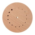 thumbnail image 3 of Almohadilla de movimiento de reloj de madera Reparación de piezas compactas Fabricación de relojes multiusos con agujero, 3 of 9