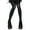 Black, variant on Women's Comfort Opaque Control Top Tights Stretch Pantyhose Costume