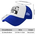 thumbnail image 6 of John 3:16 Christian Faith Believer Jesus Trucker Hat Men Mesh Baseball Cap Summer Sun Hat Gift Women Golf Dad Hat Black, 6 of 9