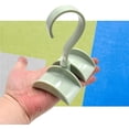 thumbnail image 3 of Closet Handbag Organizer 360 Degree Rotating Belt Scarf Tie Rack Holder Multi-Function Hook, 3 of 6