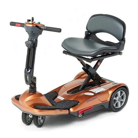 Ev Rider Transport M Easy Move Folding Mobility Scooter, Copper