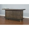 thumbnail image 4 of Pemberly Row Cherry Finish 80" Transitional Wood Gorgeous Bar Unit, 4 of 11
