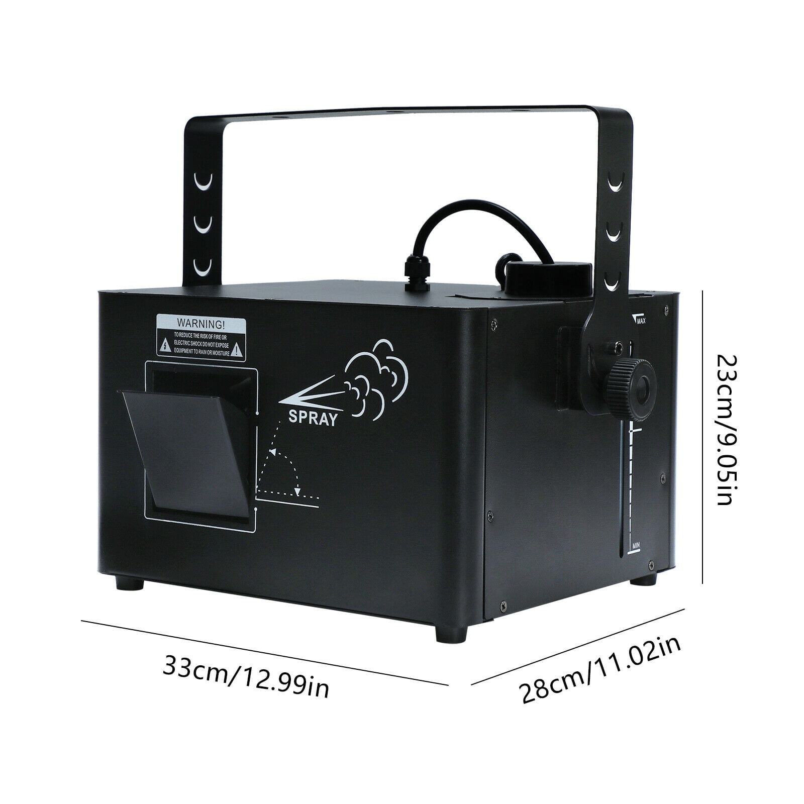 1500W DMX Low Profile Hazer Haze Smoke Fog Machine Theater Stage Effect Party DJ