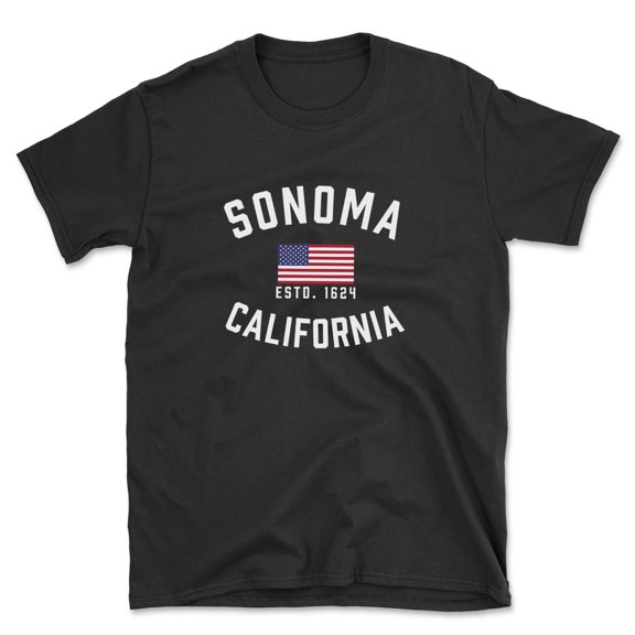 Sonoma California Patriot Men's Cotton T-Shirt