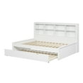 thumbnail image 5 of Donco Kids Bookcase Full Daybed with Twin Trundle, Full, White, 5 of 7