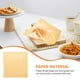 thumbnail image 4 of Bolsas de panadería de 100 piezas con bolsas de pastelería de ventana bolsas de comida de papel kraft para galletas donas sándwich, 4 of 5