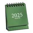 thumbnail image 1 of Calendario de escritorio DYNWAVEMX reutilizable de papel Verde 2025, 1 of 8