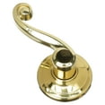thumbnail image 4 of Lido Right-Handed Half-Dummy Lever in Polished Brass, 4 of 7