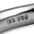 thumbnail image 4 of 925 Sterling Silver Cable Stackable Ring Fancy/, 4 of 8