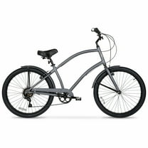Hyper Bicycle Men's Cruiser 26" Commuter Bike, Gray
