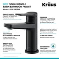 thumbnail image 6 of Indy Single Handle Bathroom Faucet in Matte Black (2-Pack), 6 of 12