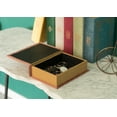thumbnail image 3 of Decorative Vintage Book Shaped Trinket Storage Box, 3 of 7