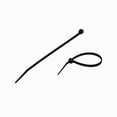 thumbnail image 2 of NavePoint 6 Inch Nylon UV Resistant Cable Wire Zip Tie 40 lbs - Black 100 Pack Lot Pcs Qty, 2 of 4