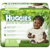 HUGGIES - Pure & Natural Diapers (sizes newborn, 1, 2, 3, 4, 5)