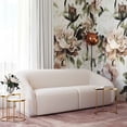 thumbnail image 5 of Yara Pleated Beige Velvet Sofa - Beige, 5 of 5