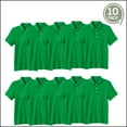 thumbnail image 2 of 10-Pack School Uniform Tagless Polo Tshirt for Little Boys & Big Boys, 2 of 7