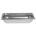 thumbnail image 6 of Vollrath 90322 Super Pan 3 - Individual Third-Size Steam Table Pan, 2-3/8 Quart Capacity, 6 of 6