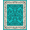 Blue, Pattern 2, variant on ODIKA 2x3 Machine Washable Non-Slip Area Rug, Tile with Decorative Edge Trim High Traffic Rug, Ivory, 571351