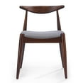 thumbnail image 5 of Lagom Eliza Scandinavian Dining Chairs, Set of 2, Natural Walnut, 5 of 10