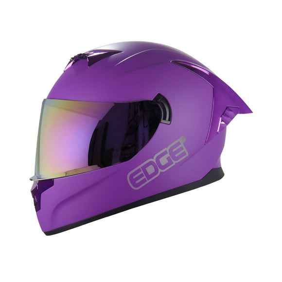 Casco Integral DOT Racer Morado Mate S