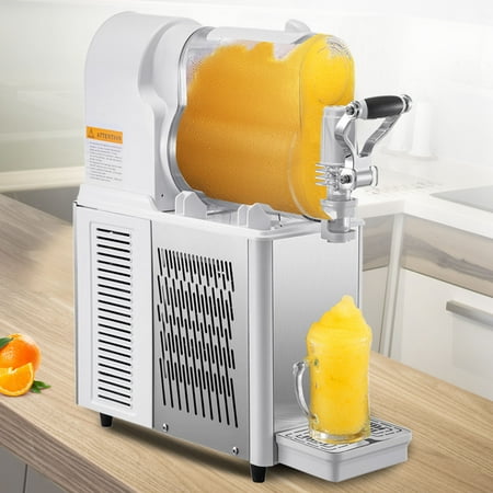 

BENTISM Commercial Slushy Machine Daiquiri Machine Commercial 3L Frozen Drink Slush Machine White