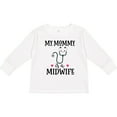 thumbnail image 3 of Inktastic Midwife Mom Baby Gift Girls Long Sleeve Toddler T-Shirt, 3 of 5