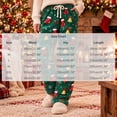 thumbnail image 1 of Hvogkswy Christmas Pajama Pants for Women Winter Drawstring High Waist Fleece Sleep Pants Holiday Loungewear Trousers with Pockets, 1 of 6