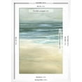 thumbnail image 5 of Art.com Tranquil Sea II Art Print by Jennifer Goldberger, White Frame Wall Art, 17" x 23", 5 of 5