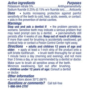 Sensodyne Pronamel Gentle Whitening Enamel Toothpaste for Sensitive Teeth, Alpine Breeze - 2.7 oz