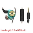 thumbnail image 2 of TOPRenddon Earbuds Headphones 2 in One Pack, Wired Earbud with Heavy Bass Stereo Noise Blocking, Microphone, Compatible Any Device with 3.5mm Interface, 2 of 9
