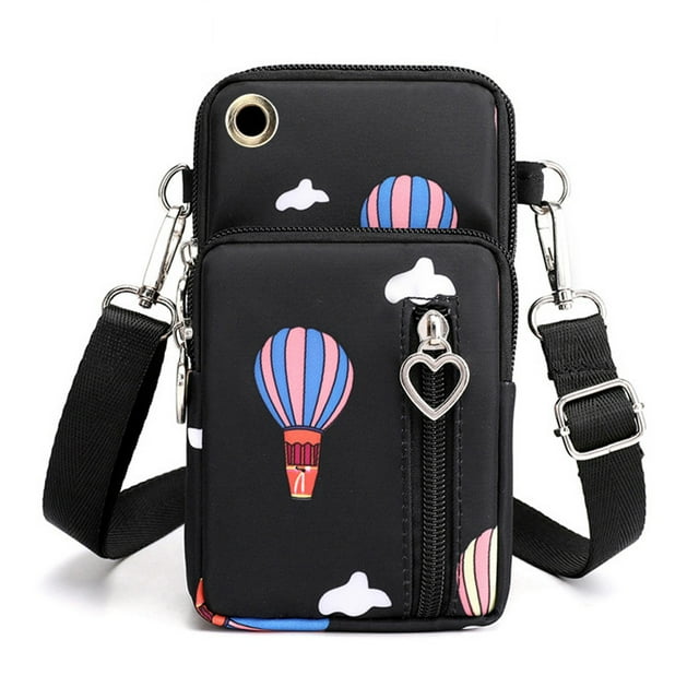 Bolso del teléfono de la cartera para las mujeres, bolso del brazo del bolso bandolera pequeño, bolso del teléfono celular