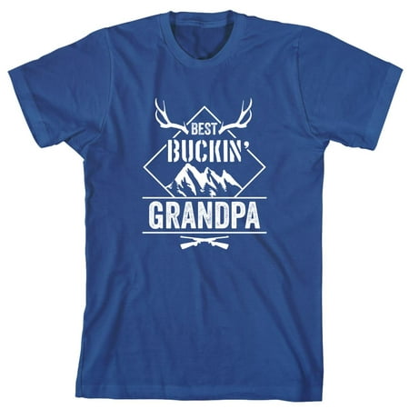 Best Buckin' Grandpa Men's Shirt - ID: 2534 (Best Punk Clothing Stores)