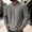 c02Gray, variant on USNSM (S-5XL) Big and Tall Men's Corduroy Shirt Half Button Long Sleeve Solid Color Sweatshirt Casual Collared Pullover Top Gray XXXXL