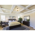 thumbnail image 2 of Z-Lite Arlington 15" Round Glass Steel Semi Flush Mount in Matte Opal and Black, 2 of 7