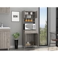 thumbnail image 5 of Gray Modern Kitchen Cabinets With Two Doors & One Drawer - Storage Door Cabinet And Adjustable Legs Efficiency, 5 of 5