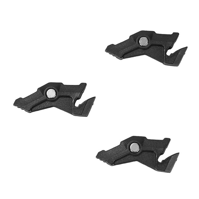 3 soportes para tanques de gas para exteriores, trípodes portátiles antideslizantes para cartuchos de gas. negro
