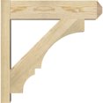 thumbnail image 3 of Ekena Millwork 6"W x 22"D x 22"H Balboa Rough Sawn Craftsman Outlooker, Douglas Fir, 3 of 4