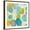 Brown Frame, variant on Art.com Painted Pebbles III Art Print by Silvia Vassileva, 16" x 16"