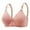 Pink, variant on Bigersell Full-Coverage Bra - Women Push up Bras No Underwire Comfortable V-Neck Lace Bra Hook and Eye Bra Closure Wireless Bras Womens Sports Bras Padded Bralettes Red XL